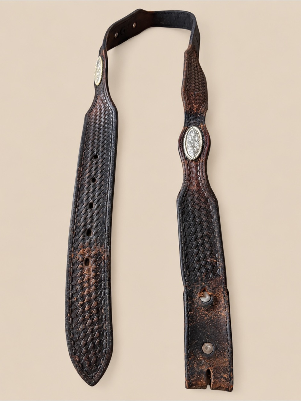 Western Vintage Leather Belt